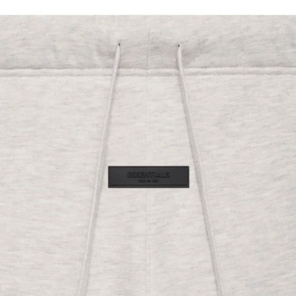 Fear of God FOG Essentials 1977 Jogger Sweatpants Light Oatmeal Grey / Off White - Picture 3 of 11